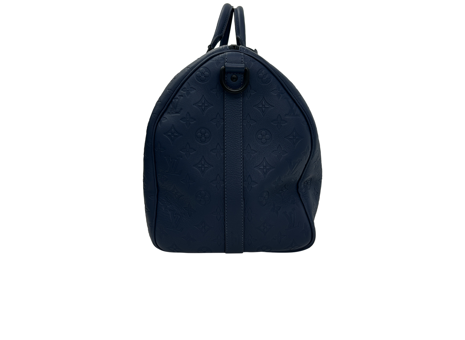 Keepall 50, 1.670&euro;, Bolso, Azul, Animal - Piel, Vista inferior